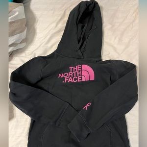 Medium The North Face Women’s Sweatshirt Black and Pink